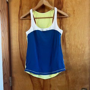 Lululemon color block tank